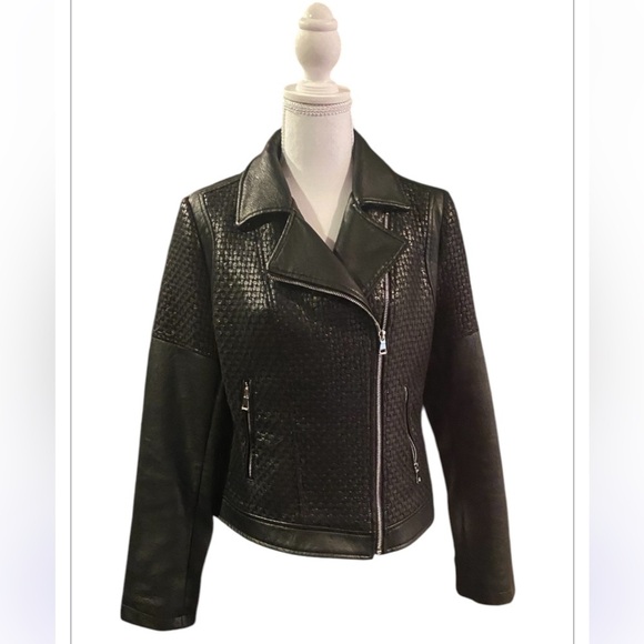 Bagatelle Black Moto Jacket Size Large - Picture 1 of 7
